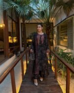 Noor-e-Ishq –Sequin Embroidered 3-Piece Set 🌙✨ - Image 4