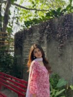 Pink Blossom Kurti Set 🌸💗
