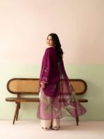 Rhea – Embroidered Ready-to-Wear 3PC Set 💜 - Image 5