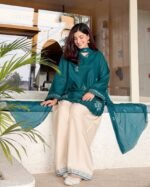 PK Inspired Embroidered Cotton 3PC - Image 6