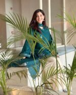 PK Inspired Embroidered Cotton 3PC - Image 5